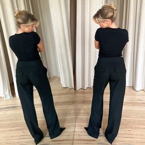 Djerf Avenue Pants Day to Day Medium Black